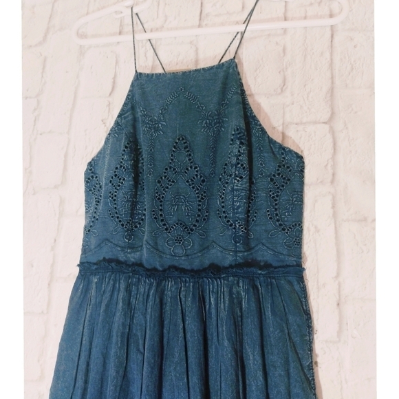 Lucky Brand Schiffli Bid Eyelet Embroidered Dress‎ - Picture 4 of 8